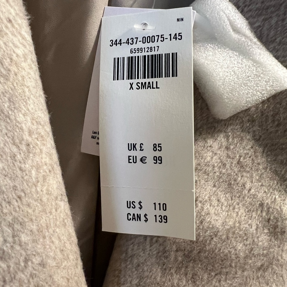 NWT Hollister Coat Size XS Brand New - Picture 5 of 6